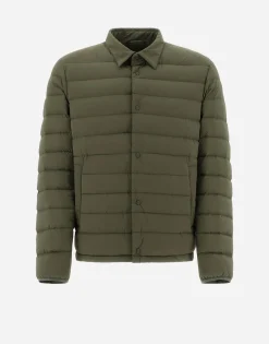 Herno Resort Shirt In Light Nylon Stretch