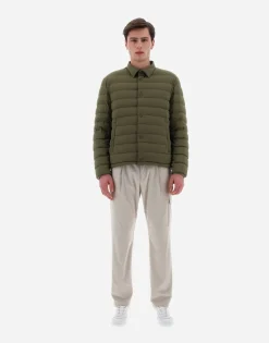 Herno Resort Shirt In Light Nylon Stretch