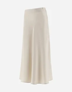 Herno Resort Skirt In Satin Effect
