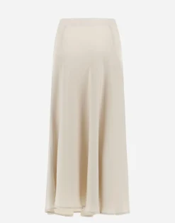 Herno Resort Skirt In Satin Effect