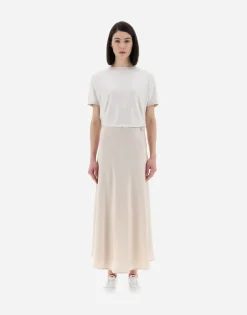Herno Resort Skirt In Satin Effect