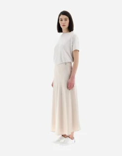Herno Resort Skirt In Satin Effect