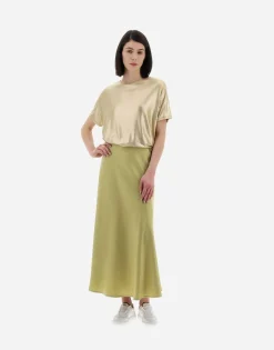 Herno Resort Skirt In Satin Effect