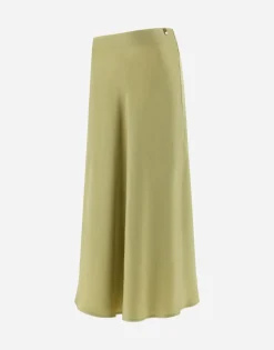 Herno Resort Skirt In Satin Effect