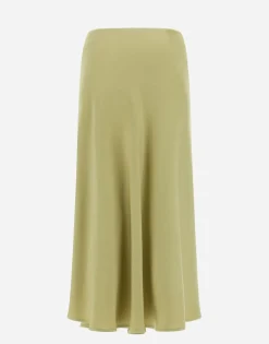 Herno Resort Skirt In Satin Effect