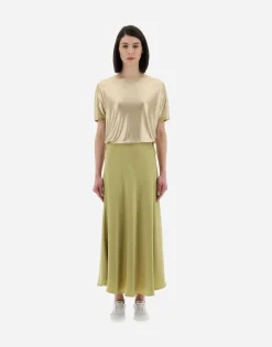 Herno Resort Skirt In Satin Effect