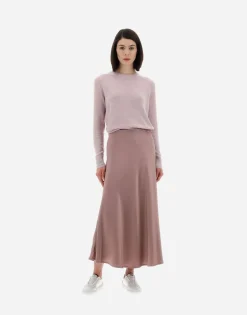 Herno Resort Skirt In Satin Effect