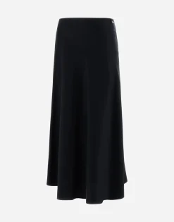 Herno Resort Skirt In Satin Effect