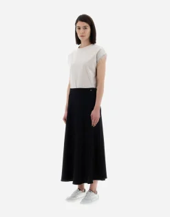 Herno Resort Skirt In Satin Effect