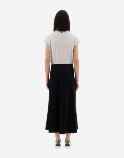 Herno Resort Skirt In Satin Effect