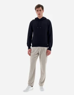 Herno Resort Sweater In Absolute Wool