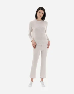 Herno Resort Sweater In Cloud Cashmere