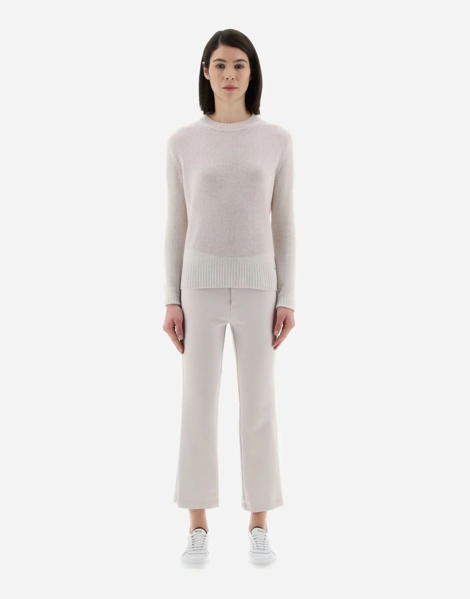 Herno Resort Sweater In Cloud Cashmere