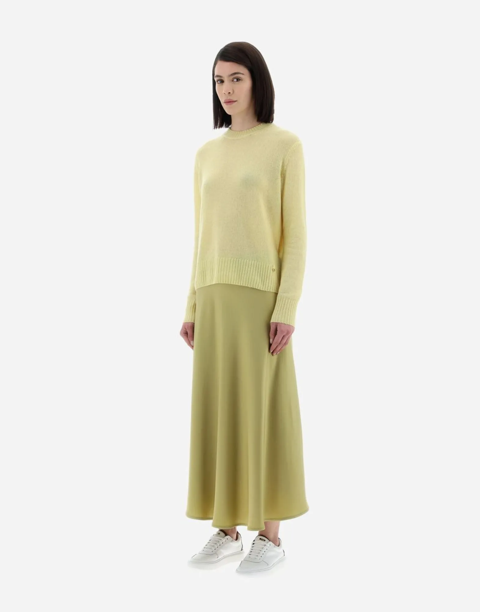 Herno Resort Sweater In Cloud Cashmere