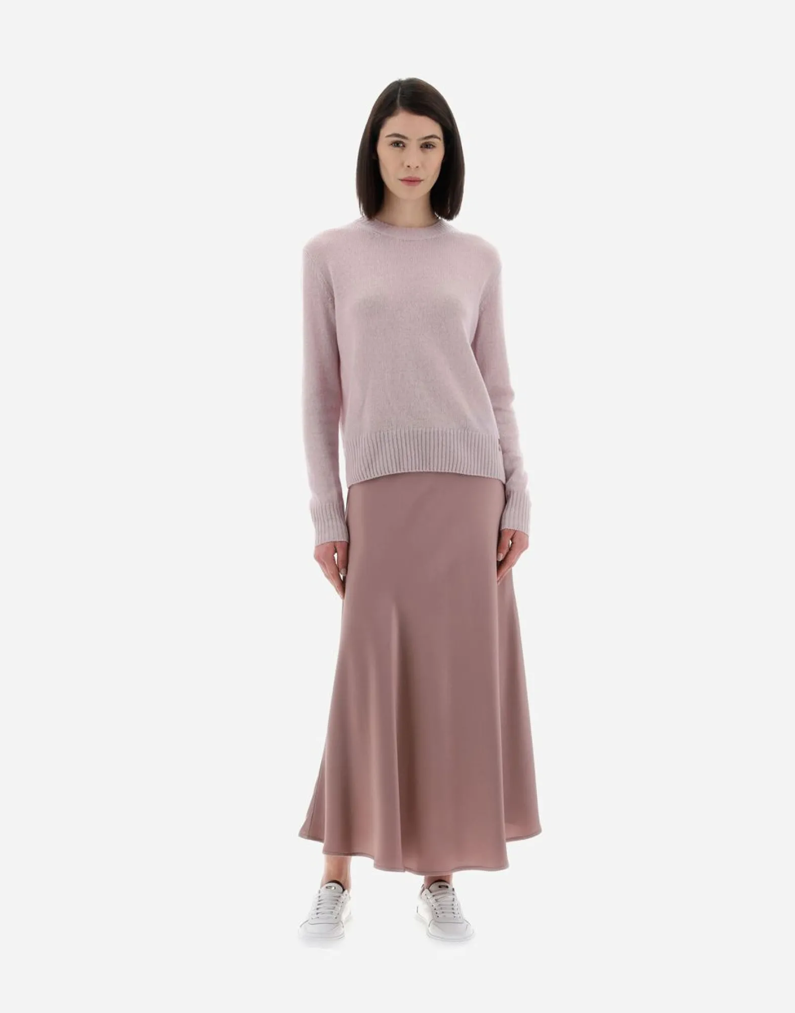 Herno Resort Sweater In Cloud Cashmere