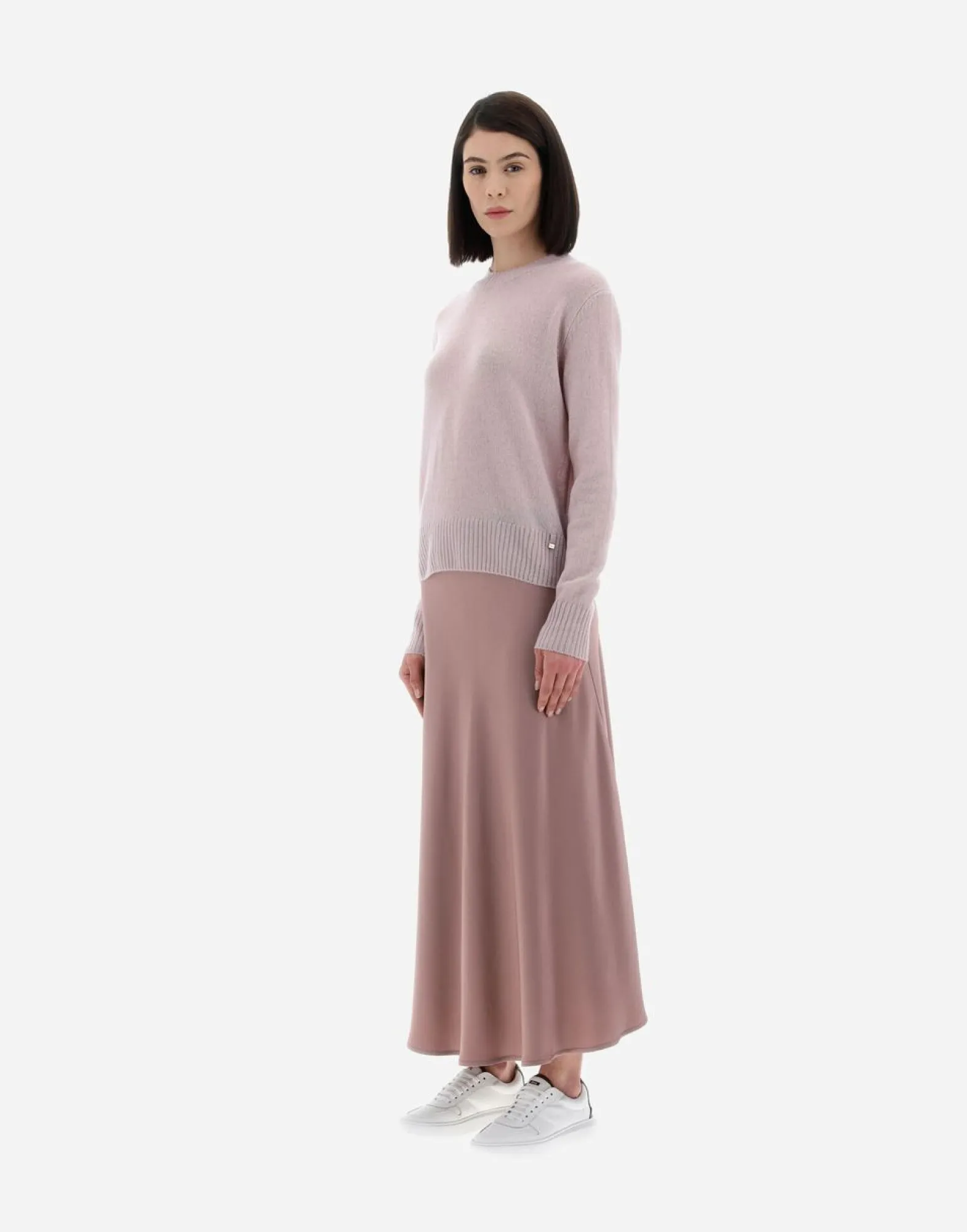 Herno Resort Sweater In Cloud Cashmere
