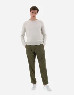 Herno Resort Sweater In Cloud Cashmere