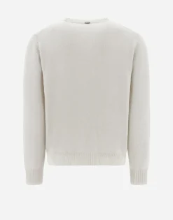 Herno Resort Sweater In Cloud Cashmere