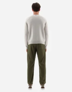 Herno Resort Sweater In Cloud Cashmere
