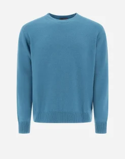 Herno Resort Sweater In Cloud Cashmere