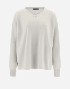 Herno Resort Sweater In Eternity Cashmere
