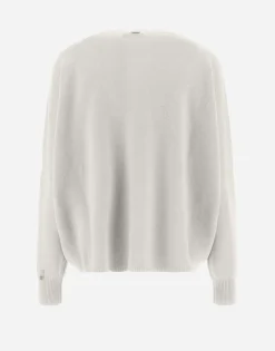 Herno Resort Sweater In Eternity Cashmere