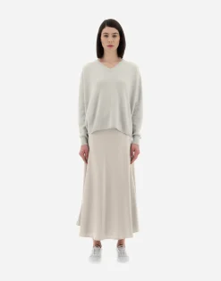 Herno Resort Sweater In Eternity Cashmere
