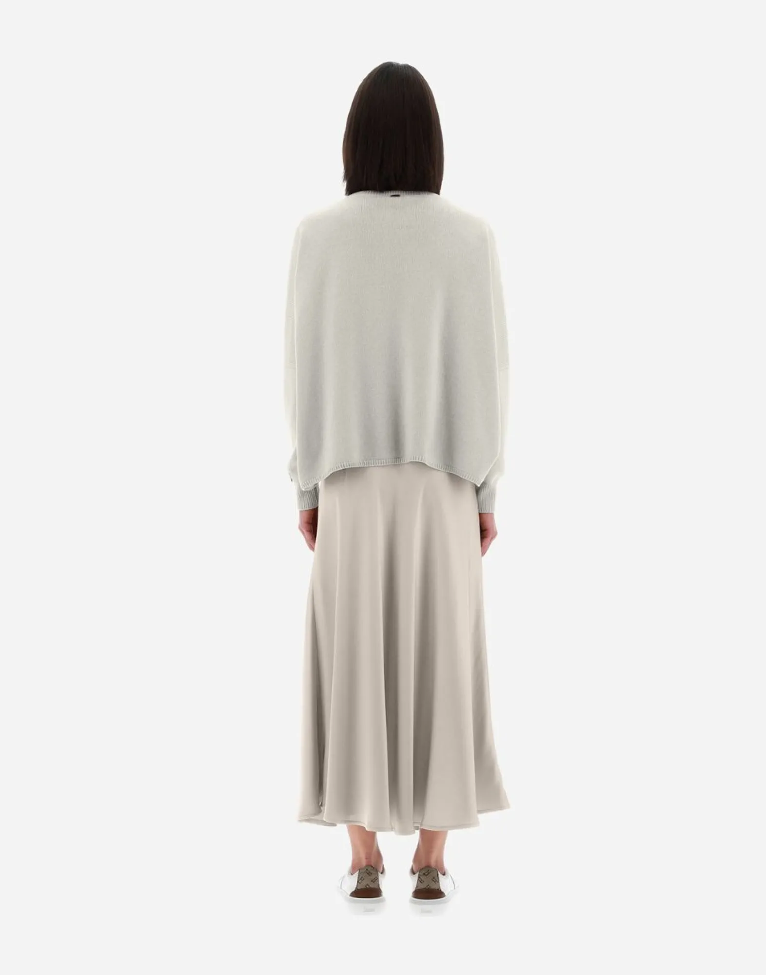 Herno Resort Sweater In Eternity Cashmere