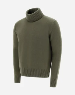 Herno Resort Sweater In Light Infinity Wool