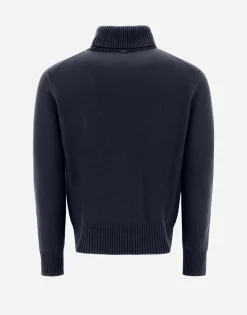 Herno Resort Sweater In Light Infinity Wool