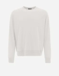 Herno Resort Sweatshirt In Basic Cotton