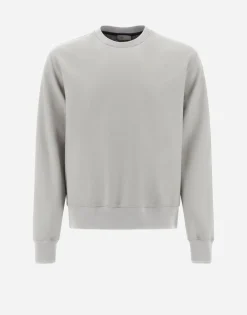 Herno Resort Sweatshirt In Boiled Wool Jersey