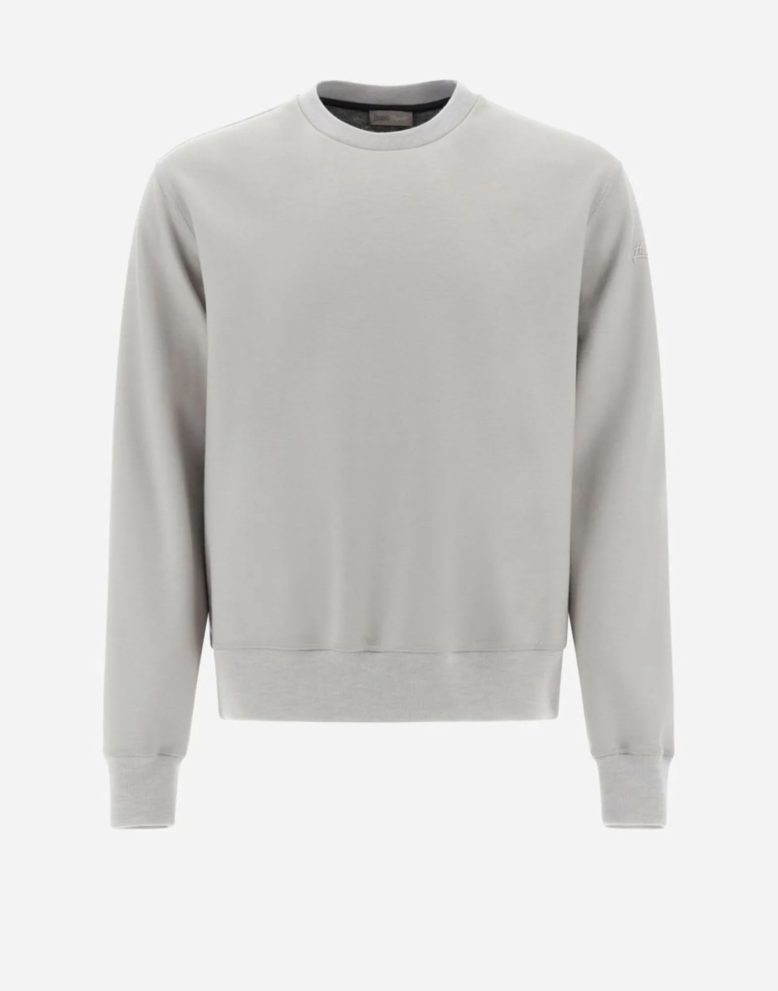 Herno Resort Sweatshirt In Boiled Wool Jersey