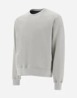 Herno Resort Sweatshirt In Boiled Wool Jersey