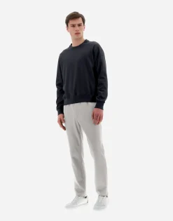 Herno Resort Sweatshirt In Boiled Wool Jersey