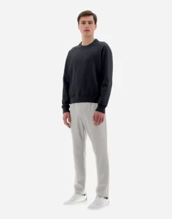 Herno Resort Sweatshirt In Boiled Wool Jersey