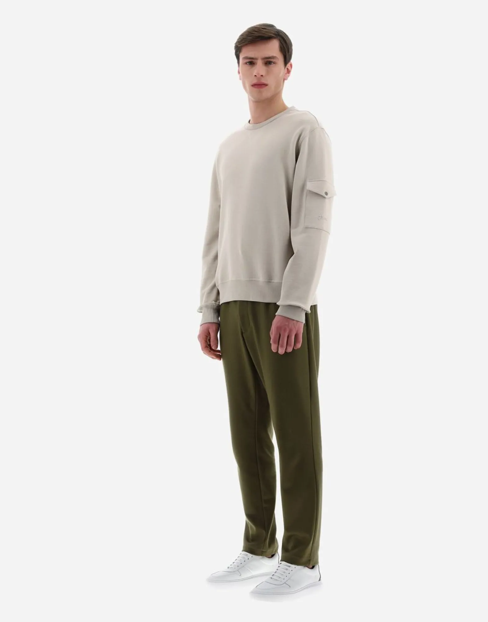 Herno Resort Sweatshirt In Cotton Sweater