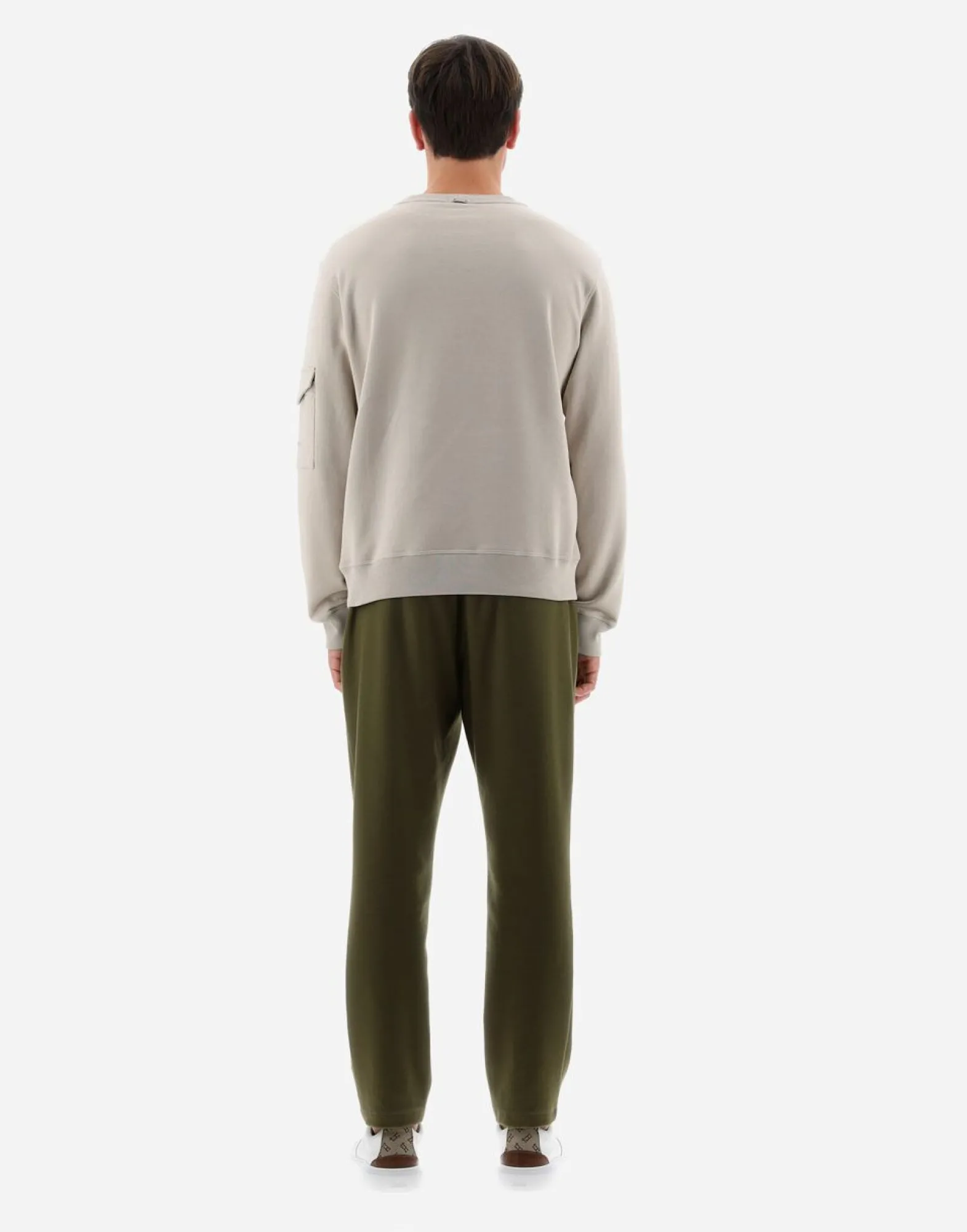 Herno Resort Sweatshirt In Cotton Sweater