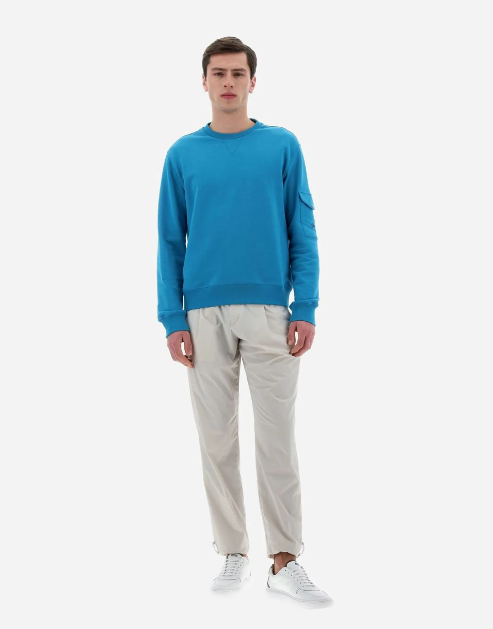 Herno Resort Sweatshirt In Cotton Sweater