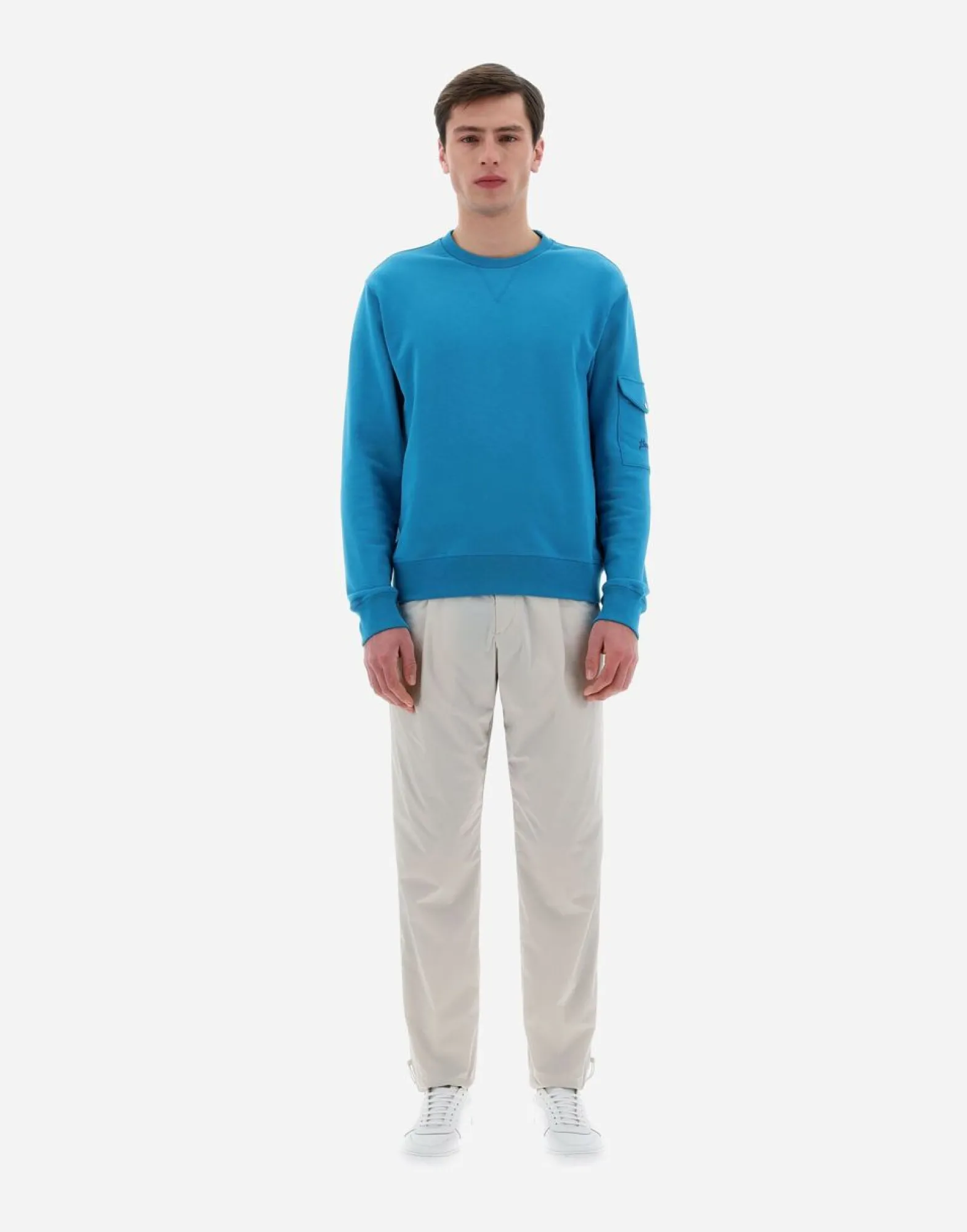 Herno Resort Sweatshirt In Cotton Sweater