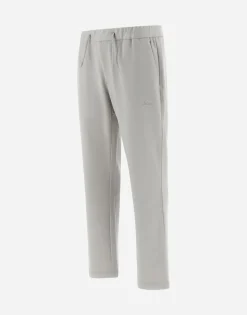 Herno Resort Trousers In Boiled Wool Jersey