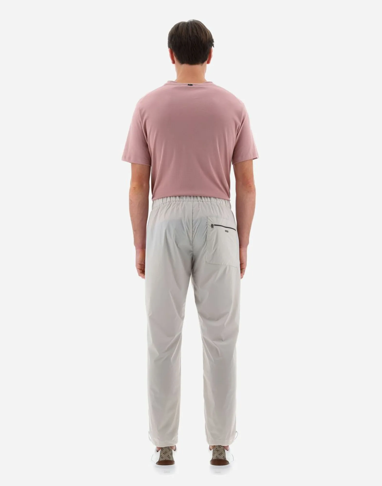Herno Resort Trousers In Light Nylon Stretch