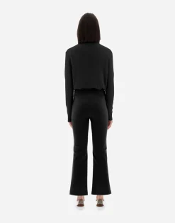 Herno Resort Trousers In Milan Knit