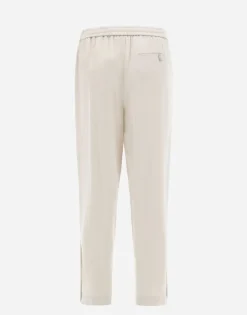 Herno Resort Trousers In Satin Effect