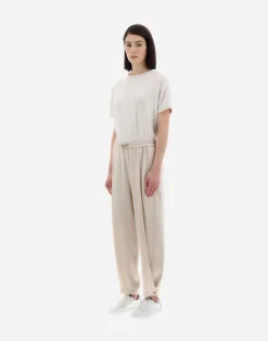Herno Resort Trousers In Satin Effect