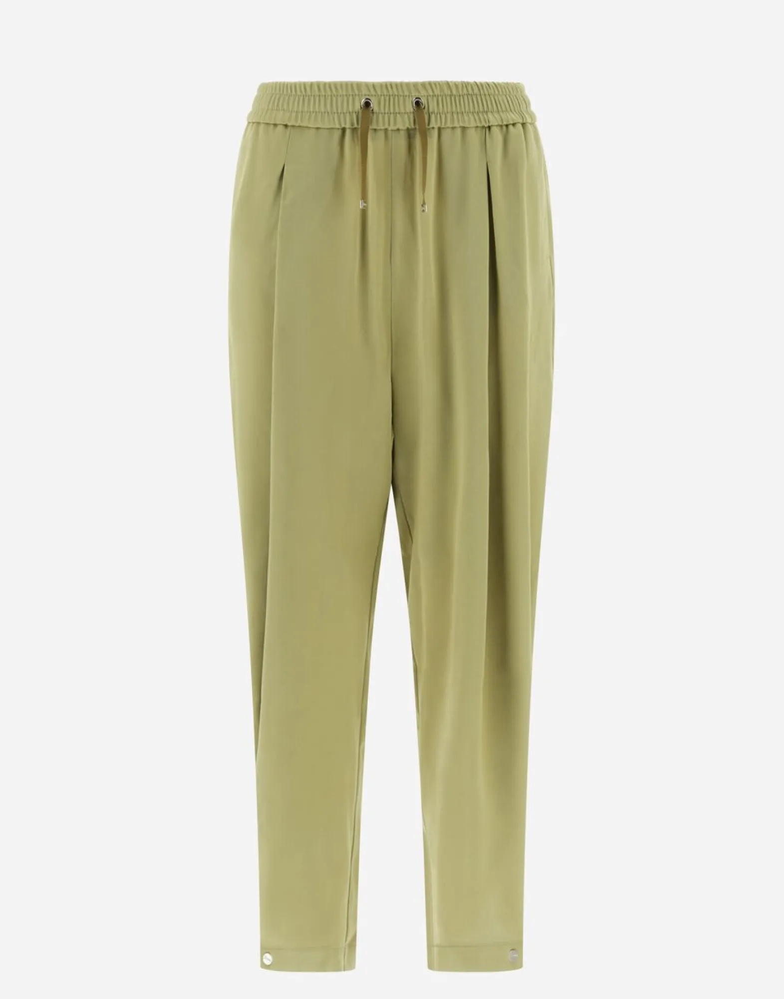 Herno Resort Trousers In Satin Effect