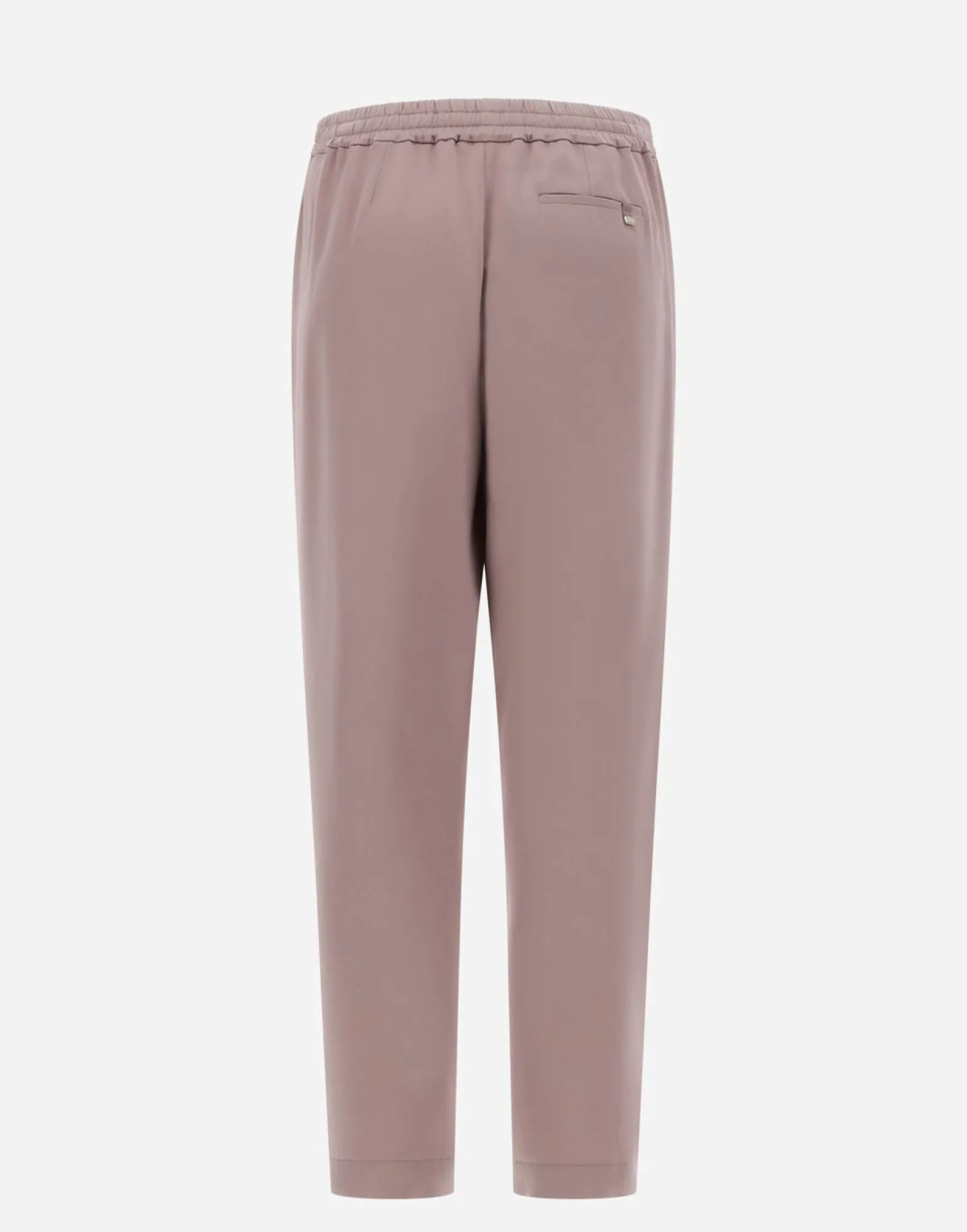 Herno Resort Trousers In Satin Effect