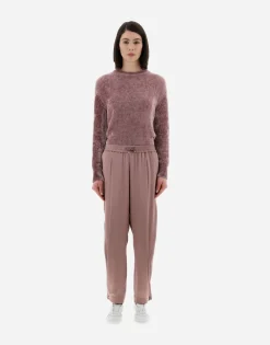 Herno Resort Trousers In Satin Effect