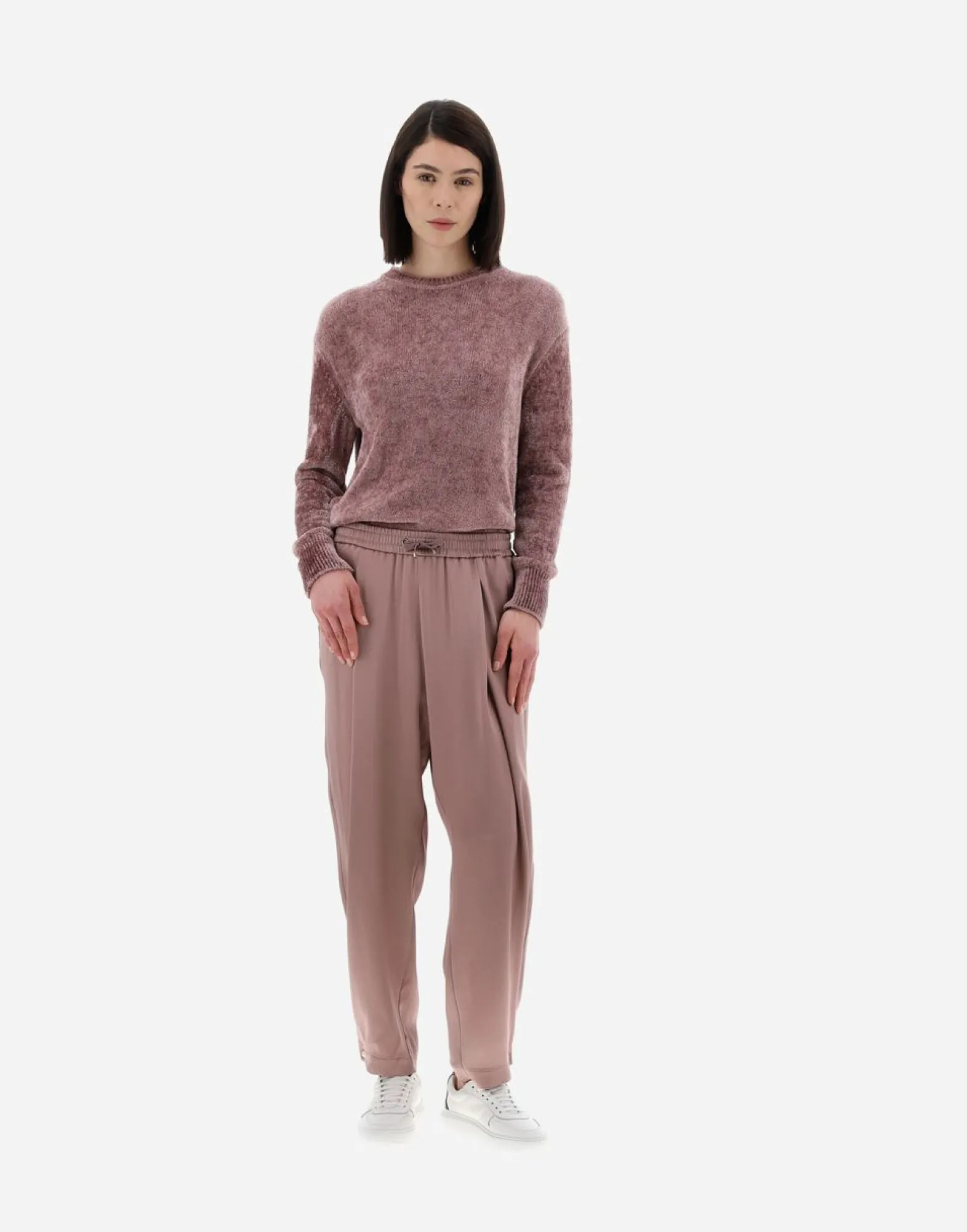 Herno Resort Trousers In Satin Effect