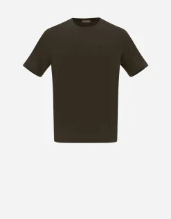 Herno Resort T-Shirt In Basic Cotton